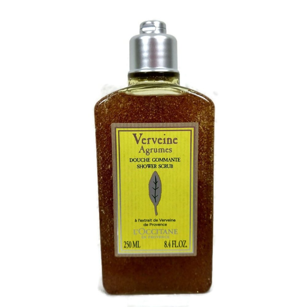 L'Occitane Limited Edition Verbena Agrumes shower Scrub 250ML /8.4OZ NEW